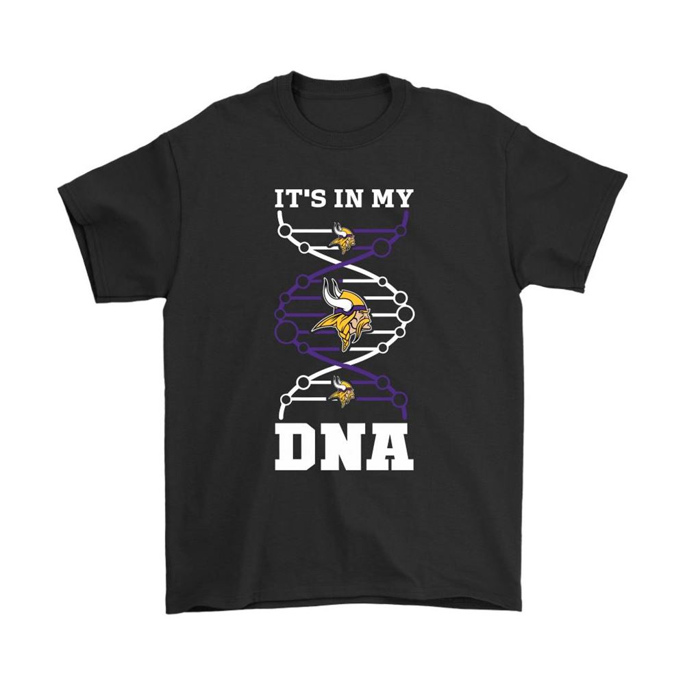 The Minnesota Vikings Its In My Dna Nfl Football Shirts