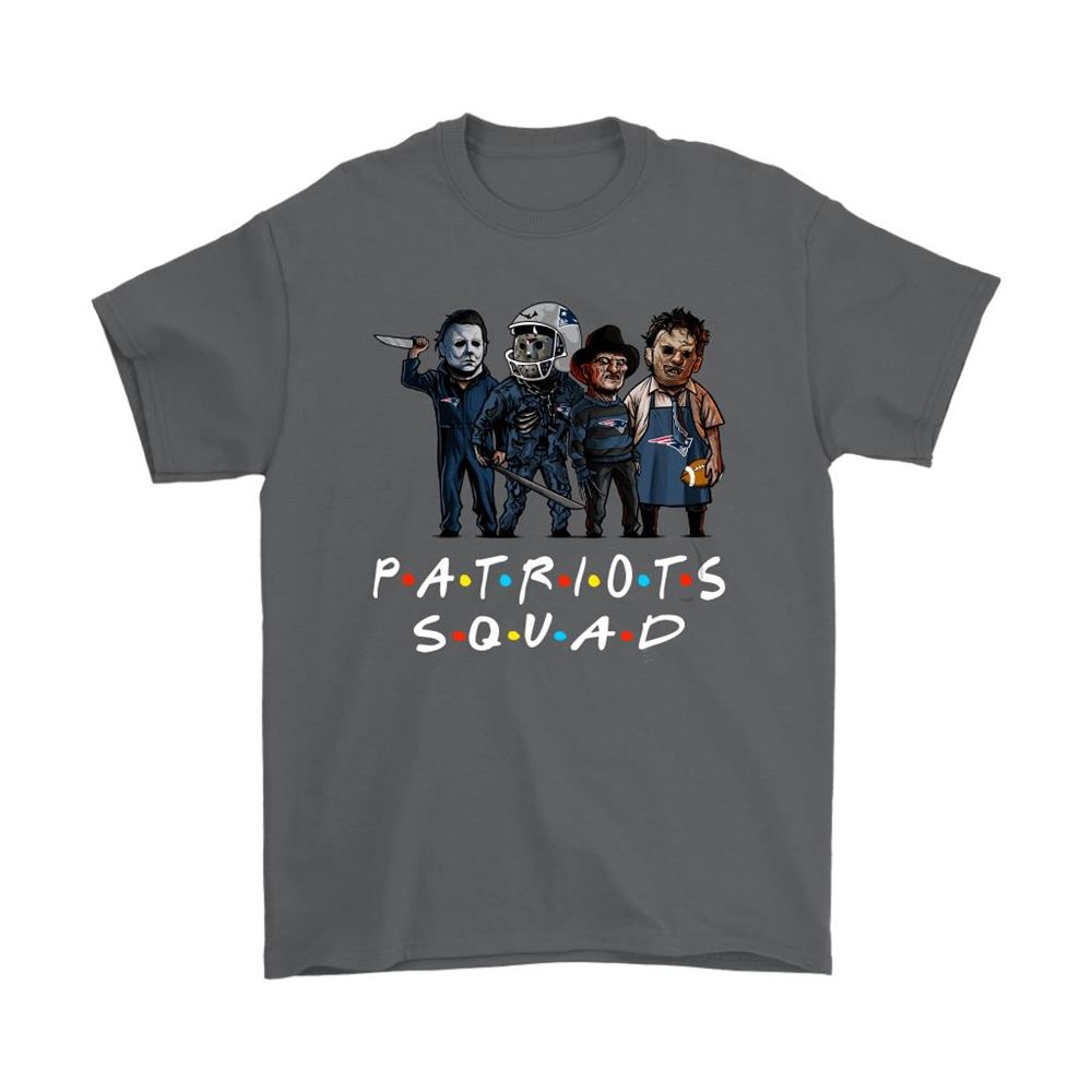 The New England Patriots Squad Horror Killers Friends Nfl Shirts