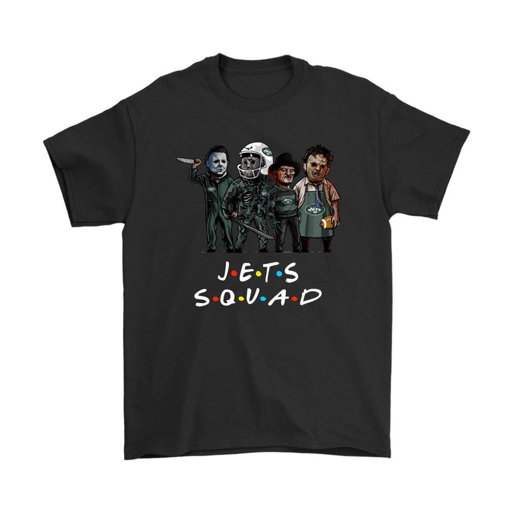 The New York Jets Squad Horror Killers Friends Nfl Shirts