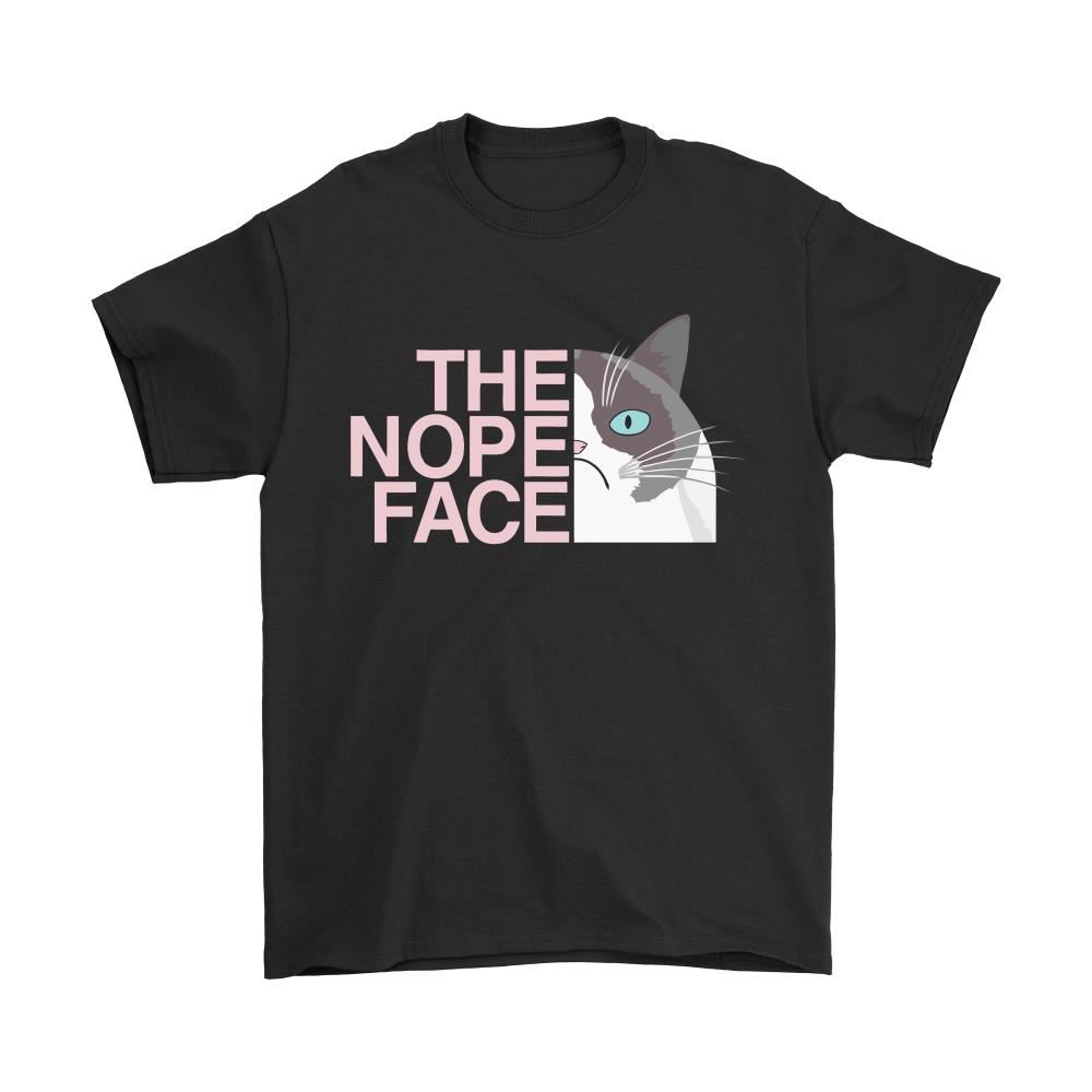 The Nope Face Grumpy Cat Funny Shirts