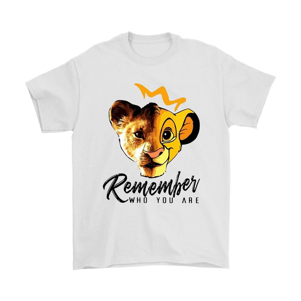 The Old And New Lion King Remember Who You Are Shirts