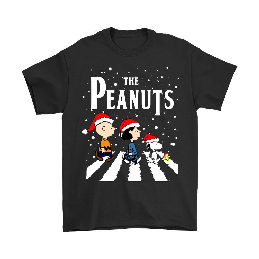 The Peanuts Abbey Road Christmas Snoopy Shirts - Luxwoo.com