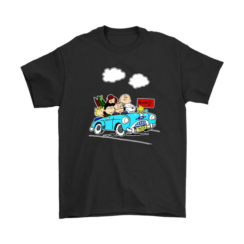 The Peanuts Go To The Beach Holiday Snoopy Shirts