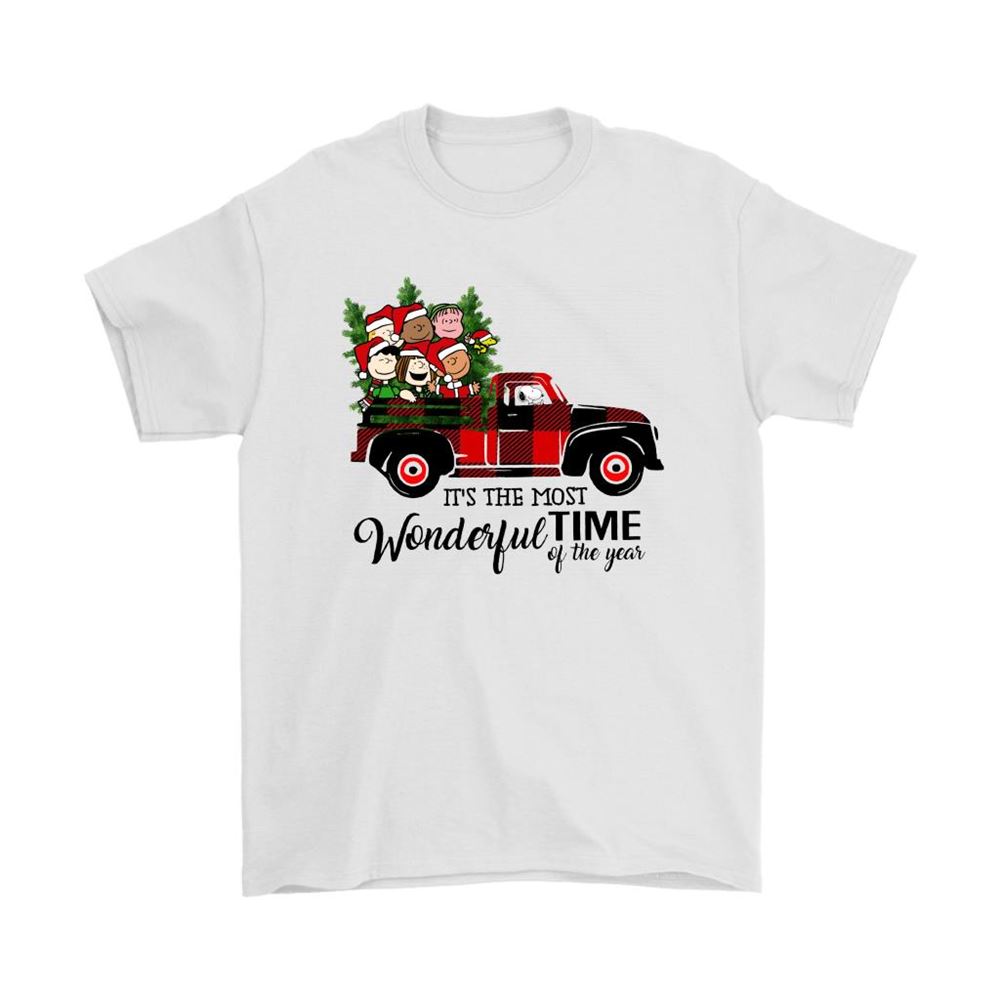 The Peanuts Its The Most Wonderful Time Of The Year Snoopy Shirts