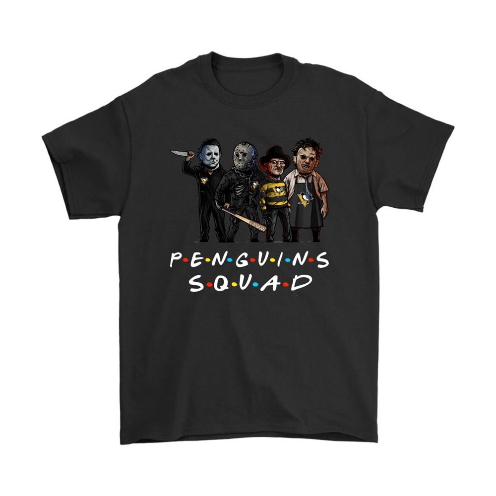 The Pittsburgh Penguins Squad Horror Killers Friends Nhl Shirts