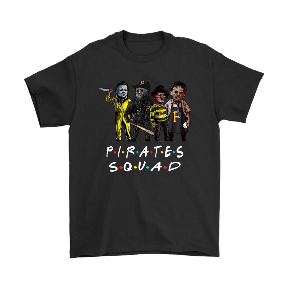 The Pittsburgh Pirates Squad Horror Killers Friends Mlb Shirts