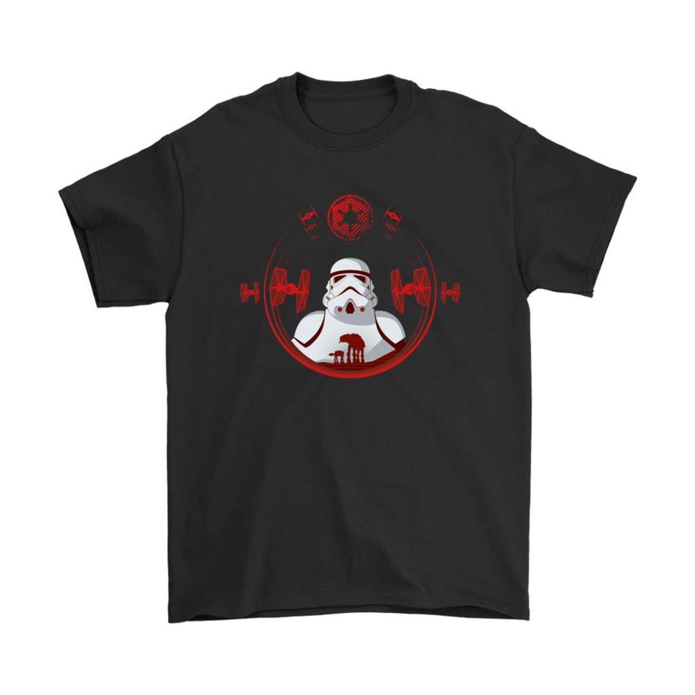 The Red Imperial Crest Proud Stormtrooper Shirts