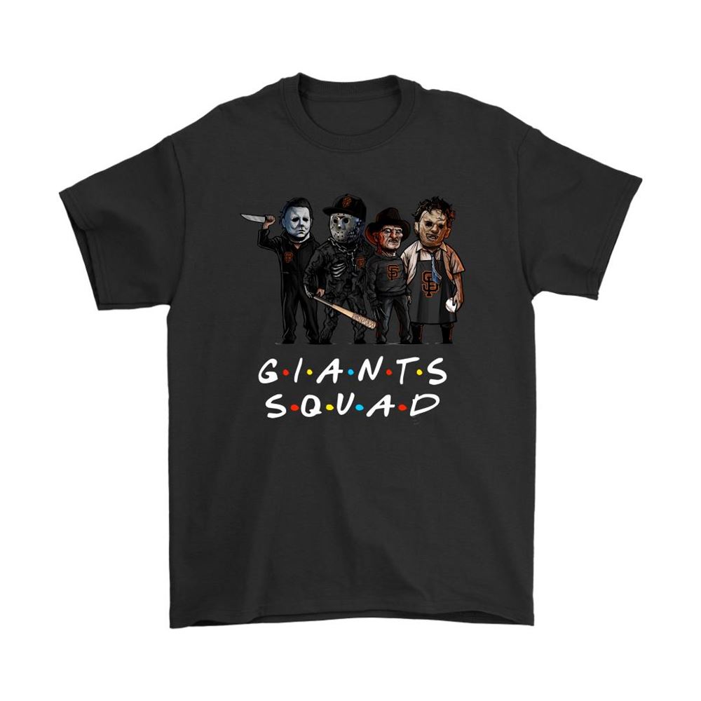 The San Francisco Giants Squad Horror Killers Friends Mlb Shirts