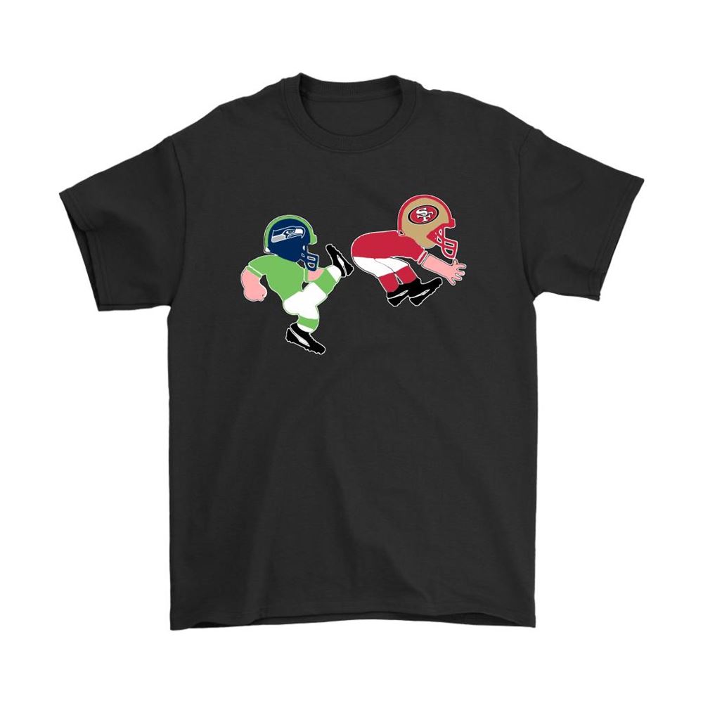 The Seattle Seahawks Kick Your Ass Nfl Football Shirts