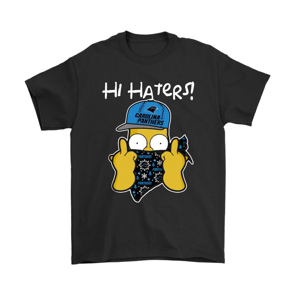 The Simpsons Christmas Gangster Hi Hater Carolina Panthers Shirts