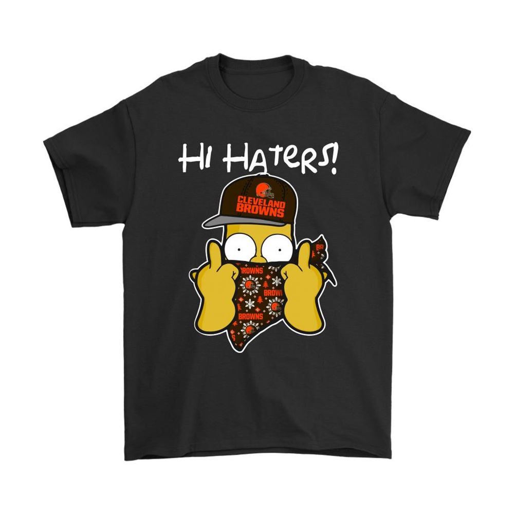 The Simpsons Christmas Gangster Hi Hater Cleveland Browns Shirts