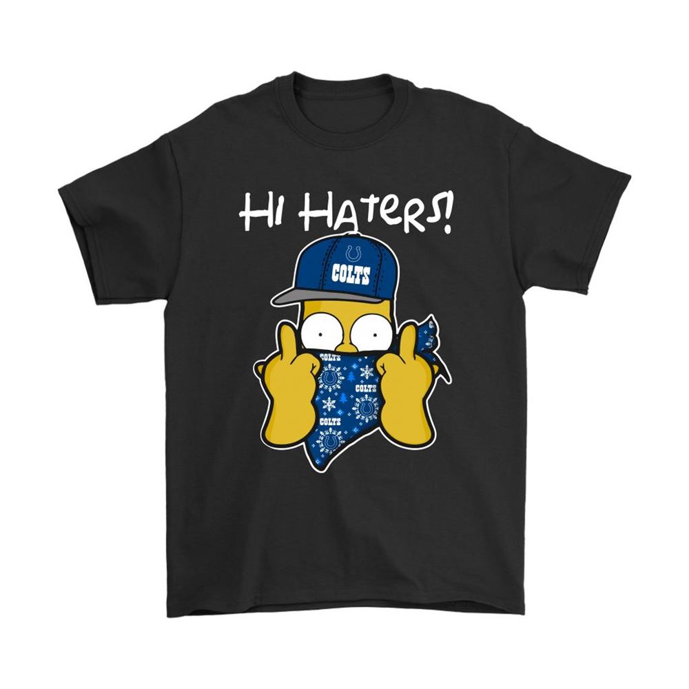The Simpsons Christmas Gangster Hi Hater Indianapolis Colts Shirts