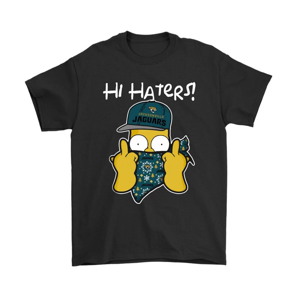 The Simpsons Christmas Gangster Hi Hater Jacksonville Jaguars Shirts