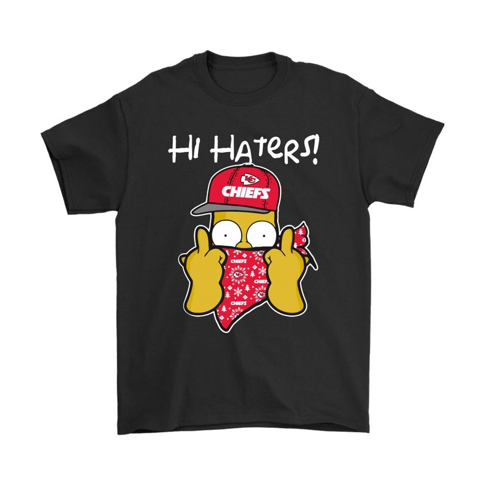 The Simpsons Christmas Gangster Hi Hater Kansas City Chiefs Shirts