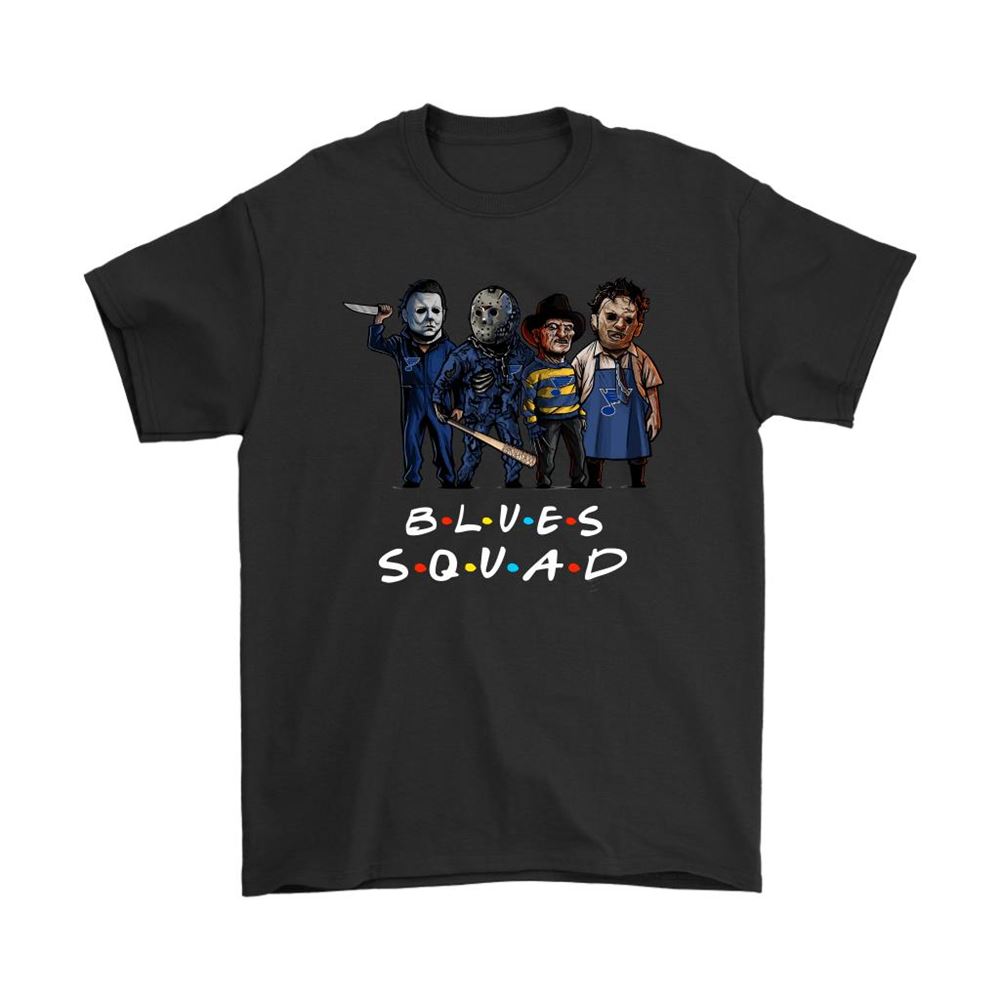 The St Louis Blues Squad Horror Killers Friends Nhl Shirts