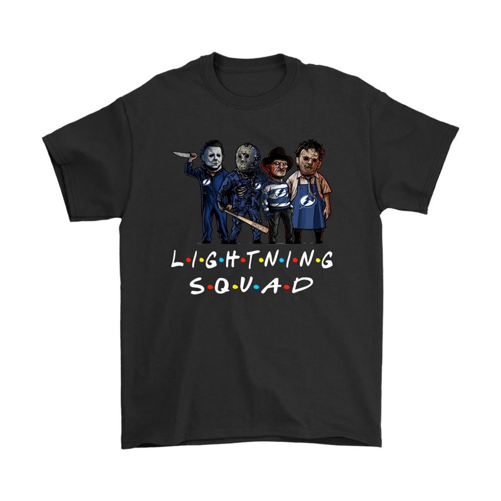 The Tampa Bay Lightning Squad Horror Killers Friends Nhl Shirts