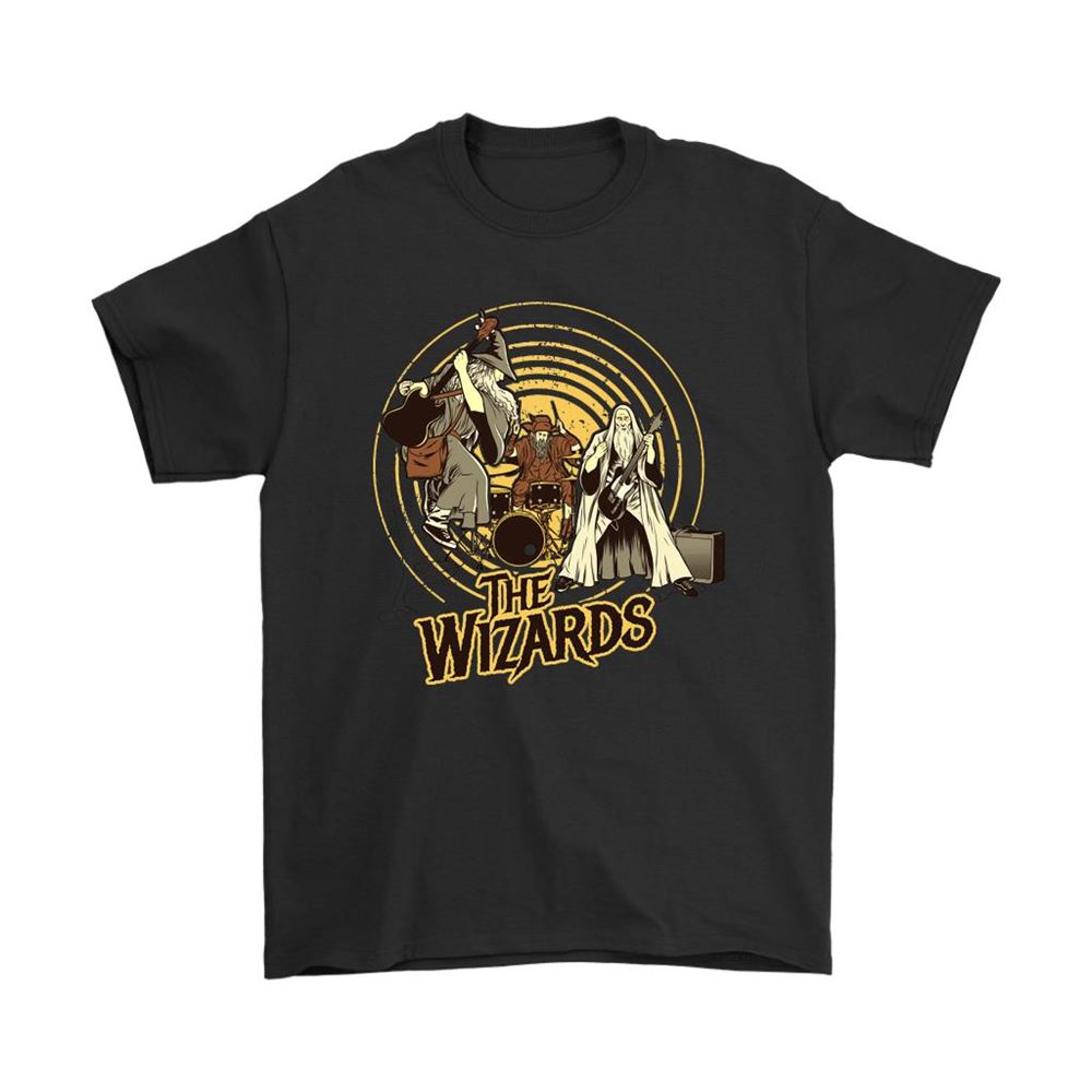 The Wizards Band Gandalf Saruman Radagast Lord Of The Rings Shirts
