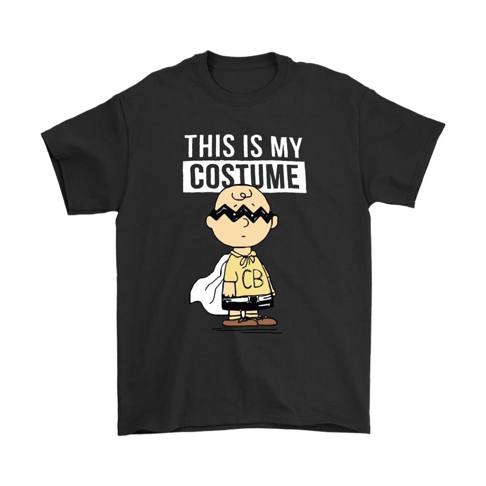 This Is My Costume Happy Halloween Super Hero Charlie Brown Shirts