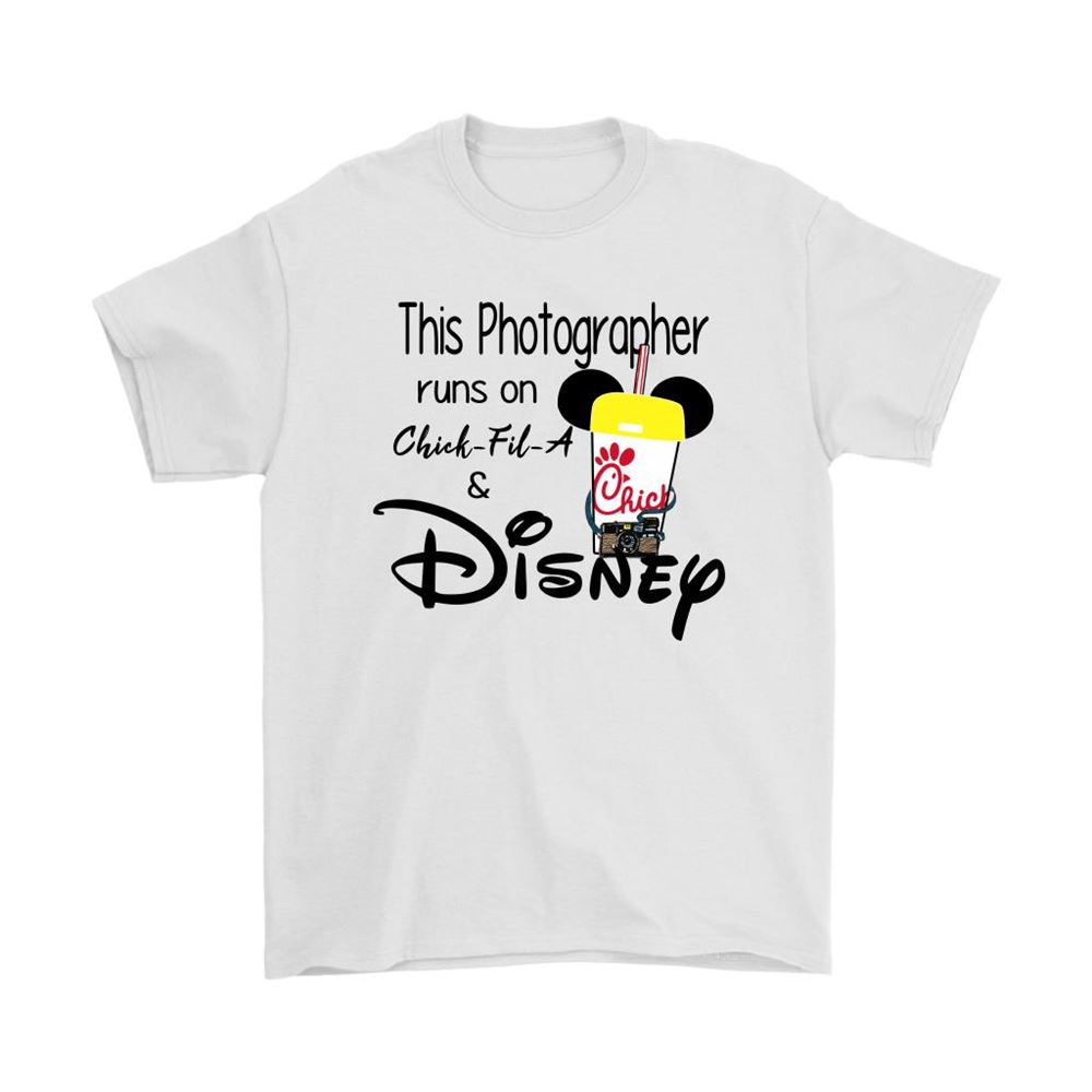 This Photographer Runs On Chick-fil-a And Disney Shirts