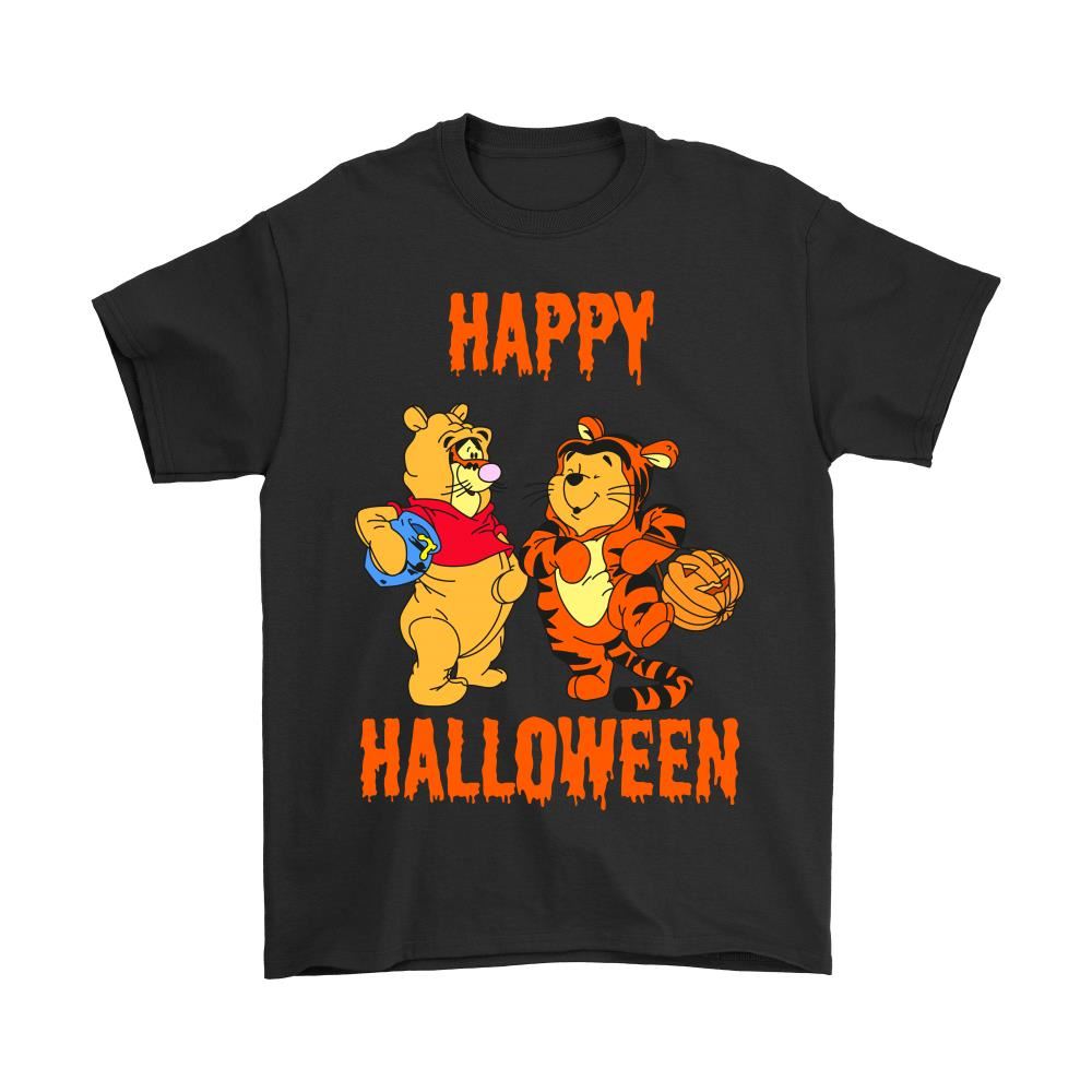 Tigger And Pooh Happy Halloween Shirts