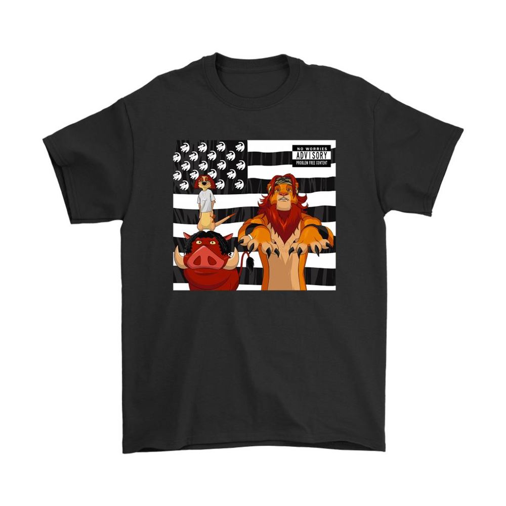 Timon Pumbaa Simba The Lion King Outcast Stankonia Shirts