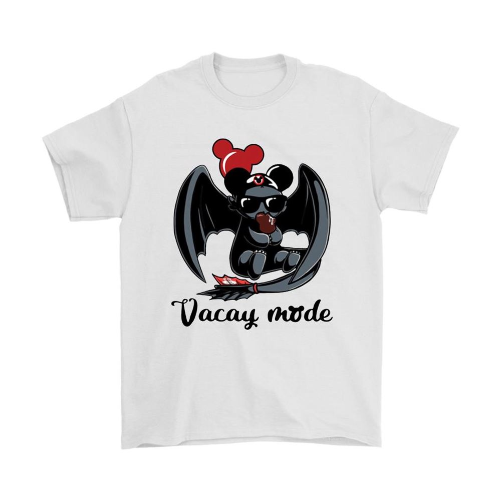 Toothless Night Fury Vacay Mode Mickey Hat And Balloon Disney Shirts
