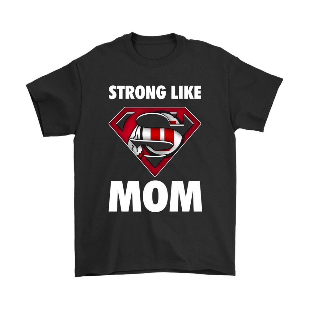 Utah Utes Strong Like Mom Superwoman Ncaa Shirts-trungten-g900t