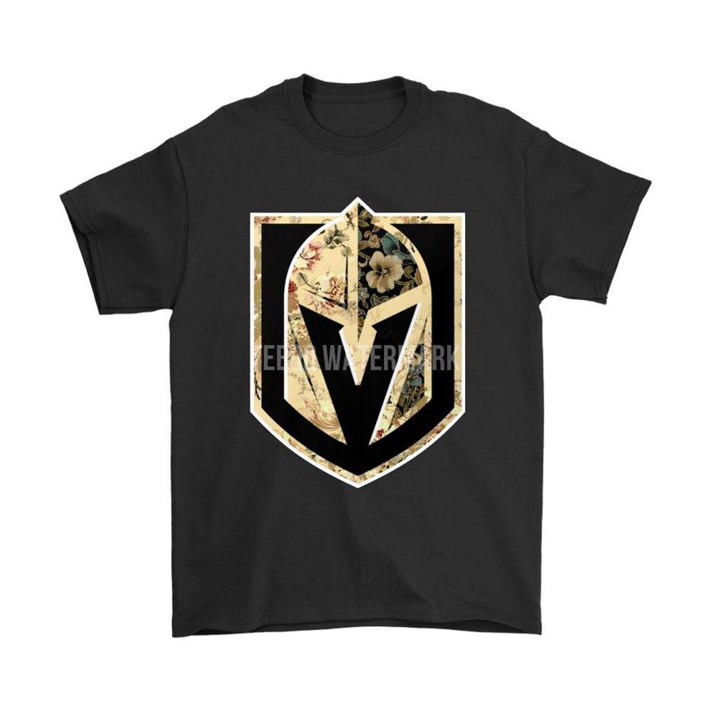 Vegas Golden Knights Logo Florals Watercolor Flowers Shirts