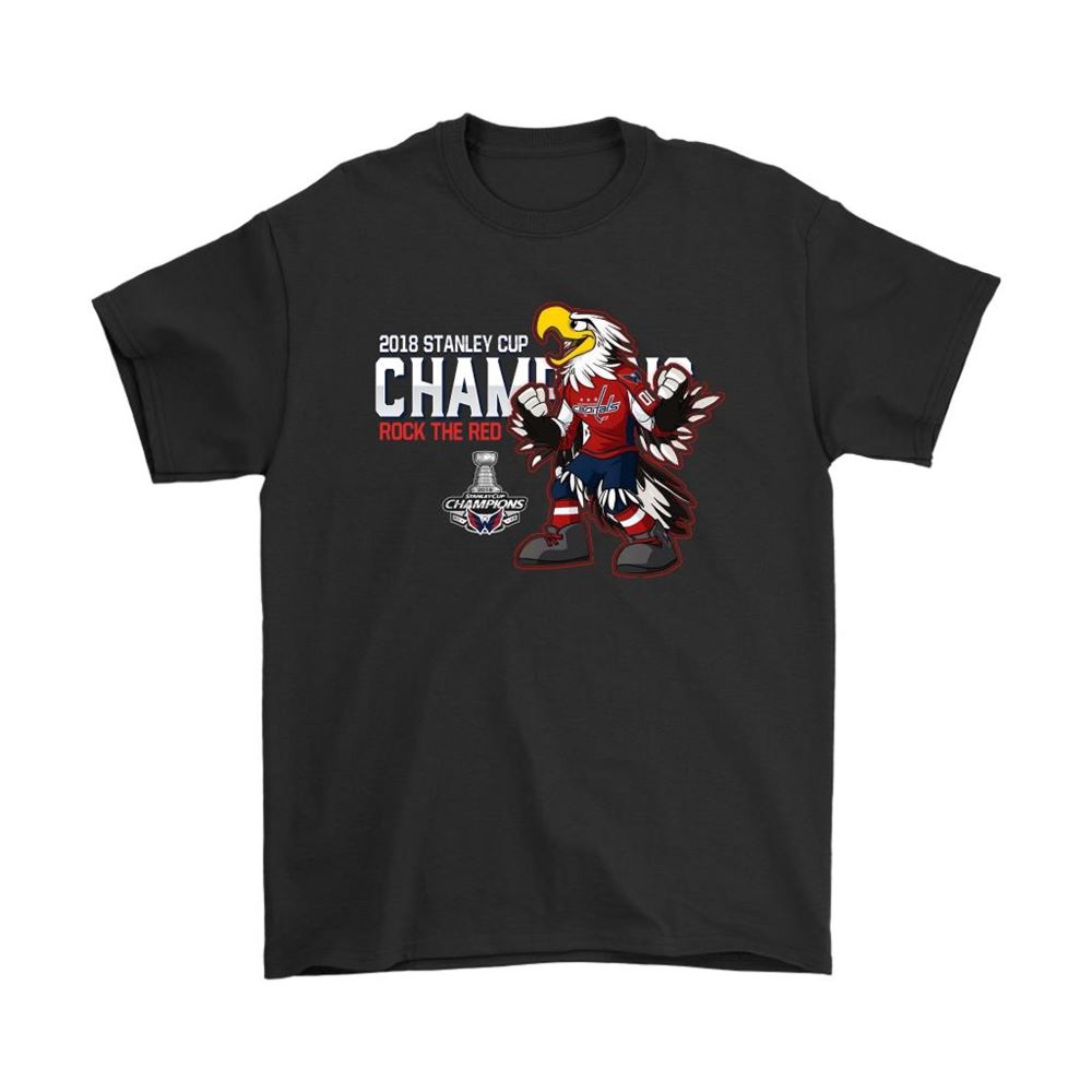 Washington Capitals 2018 Stanley Cup Champions Rock The Red Shirts