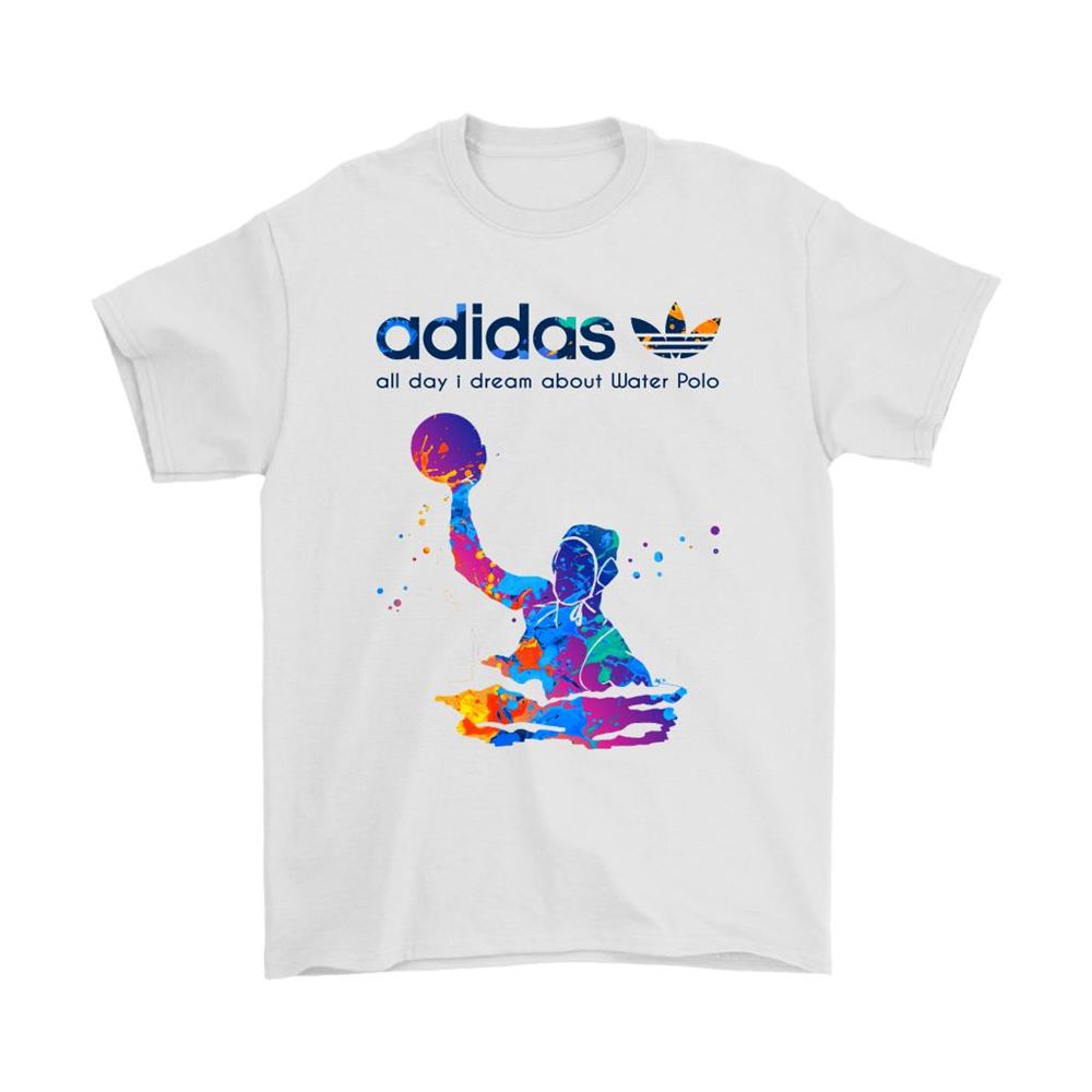 Water Color Adidas All Day I Dream About Water Polo Shirts