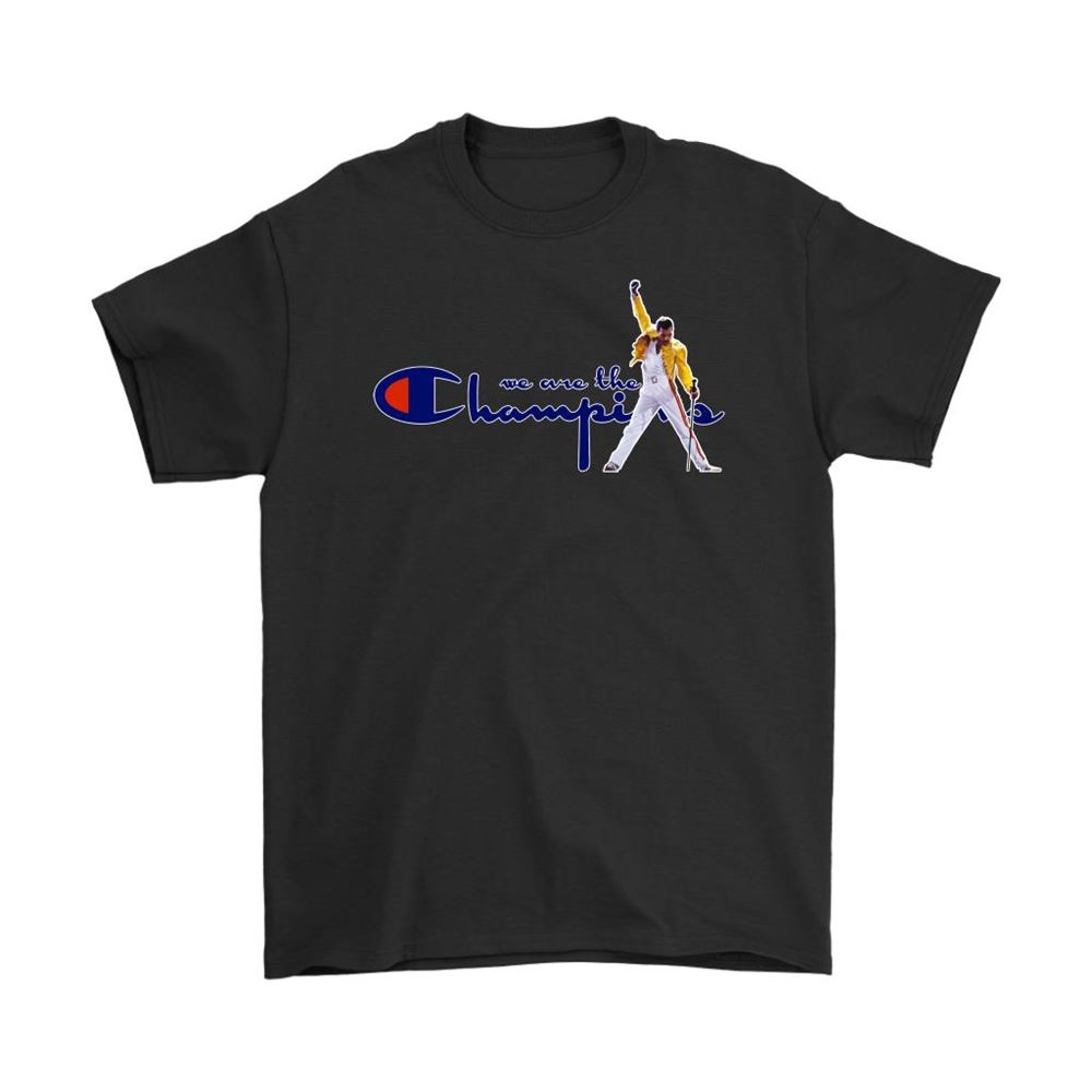 We Are The Champions Queen Freddie Mercury Shirts
