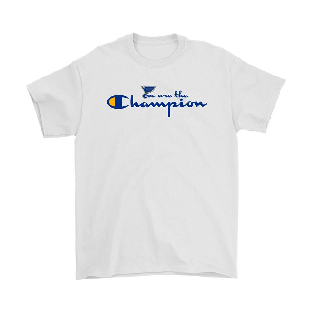 We Are The Champions St Louis Blues 2019 Stanley Cup Shirts