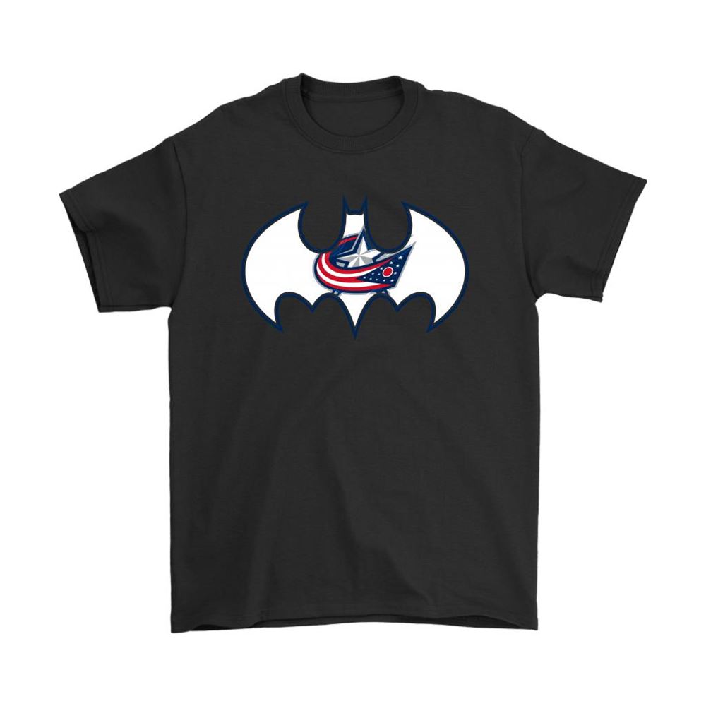 We Are The Columbus Blue Jackets Batman Nhl Mashup Shirts
