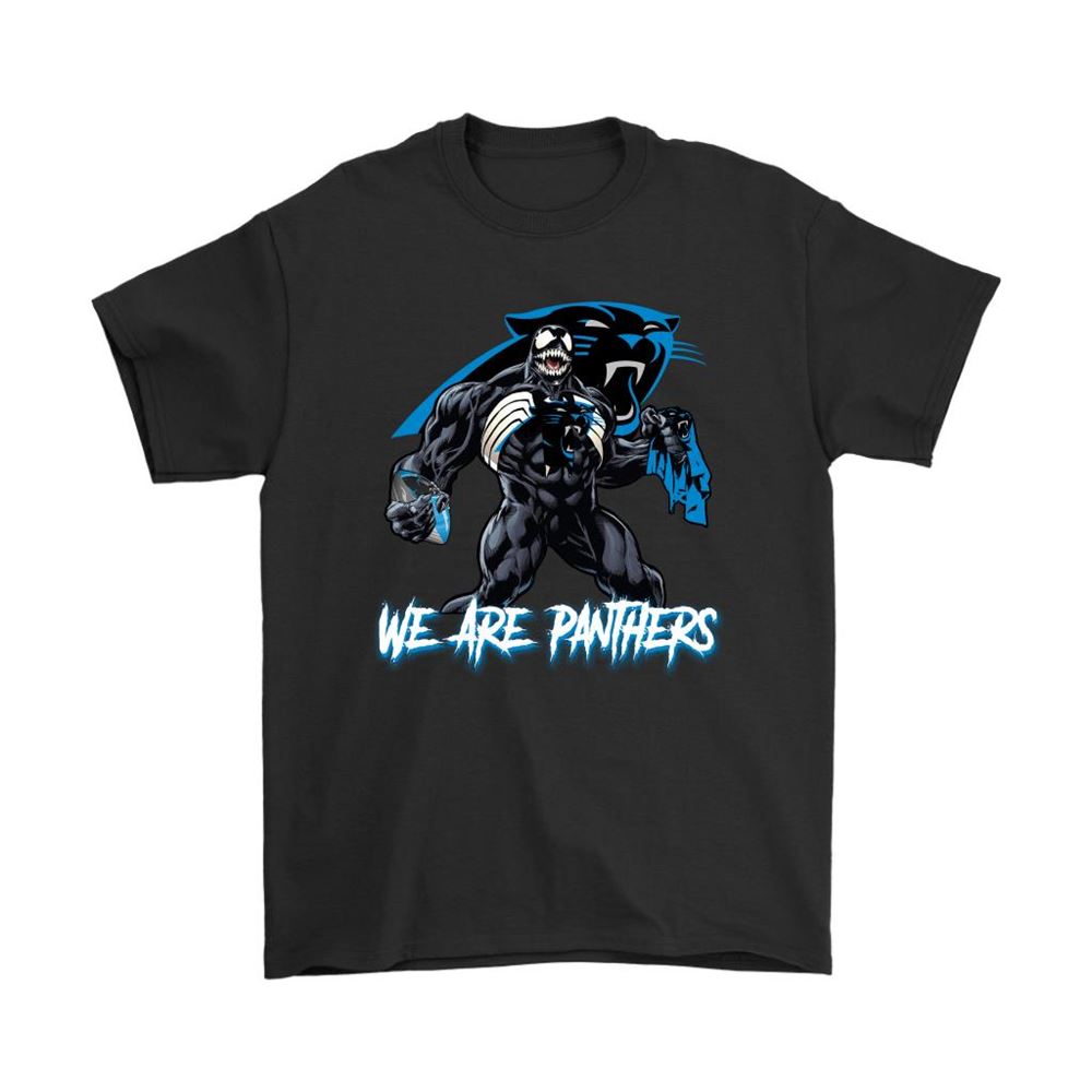 We Are The Panthers Venom X Carolina Panthers Nfl Shirts
