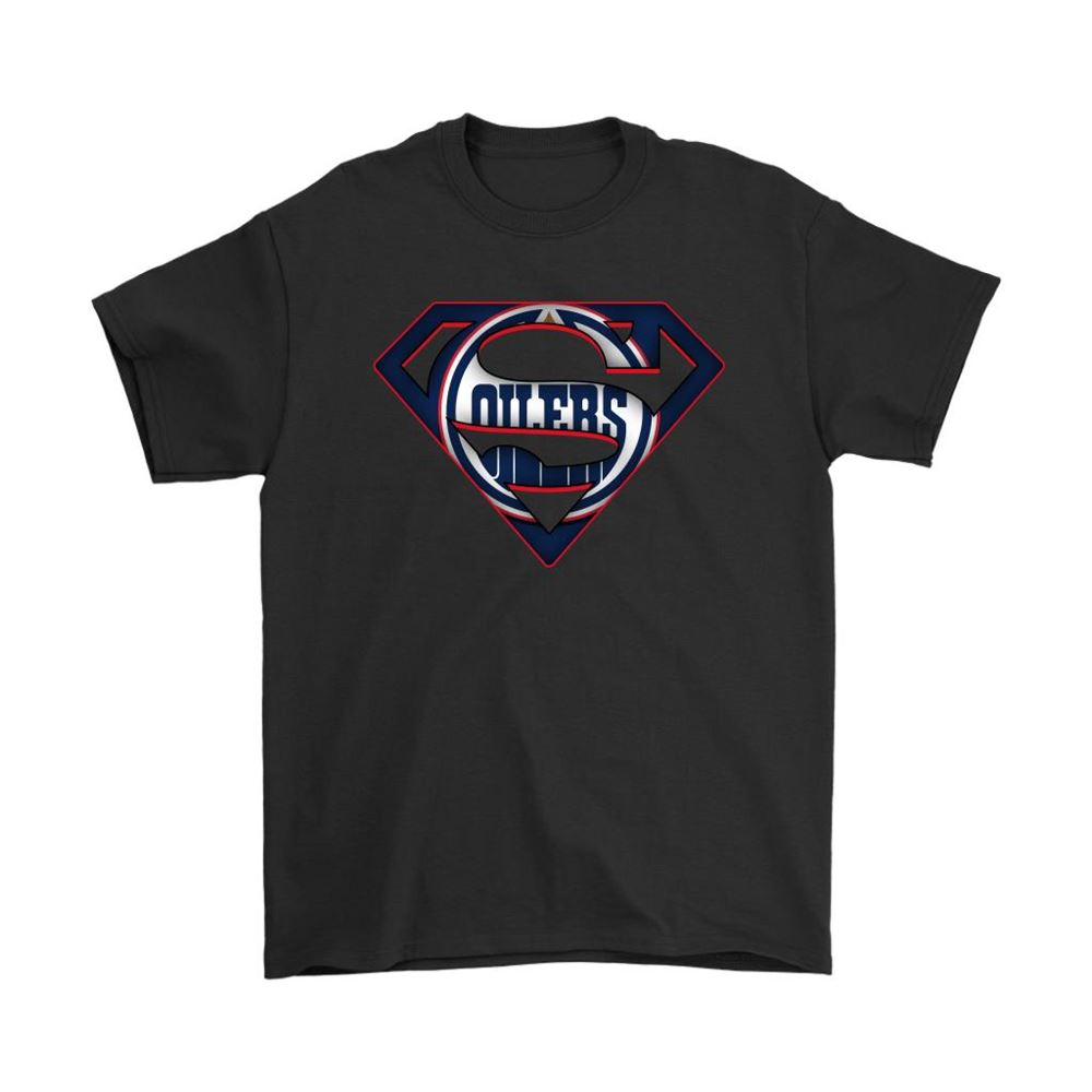 We Are Undefeatable The Edmonton Oilers X Superman Nhl Shirts - Luxwoo.com