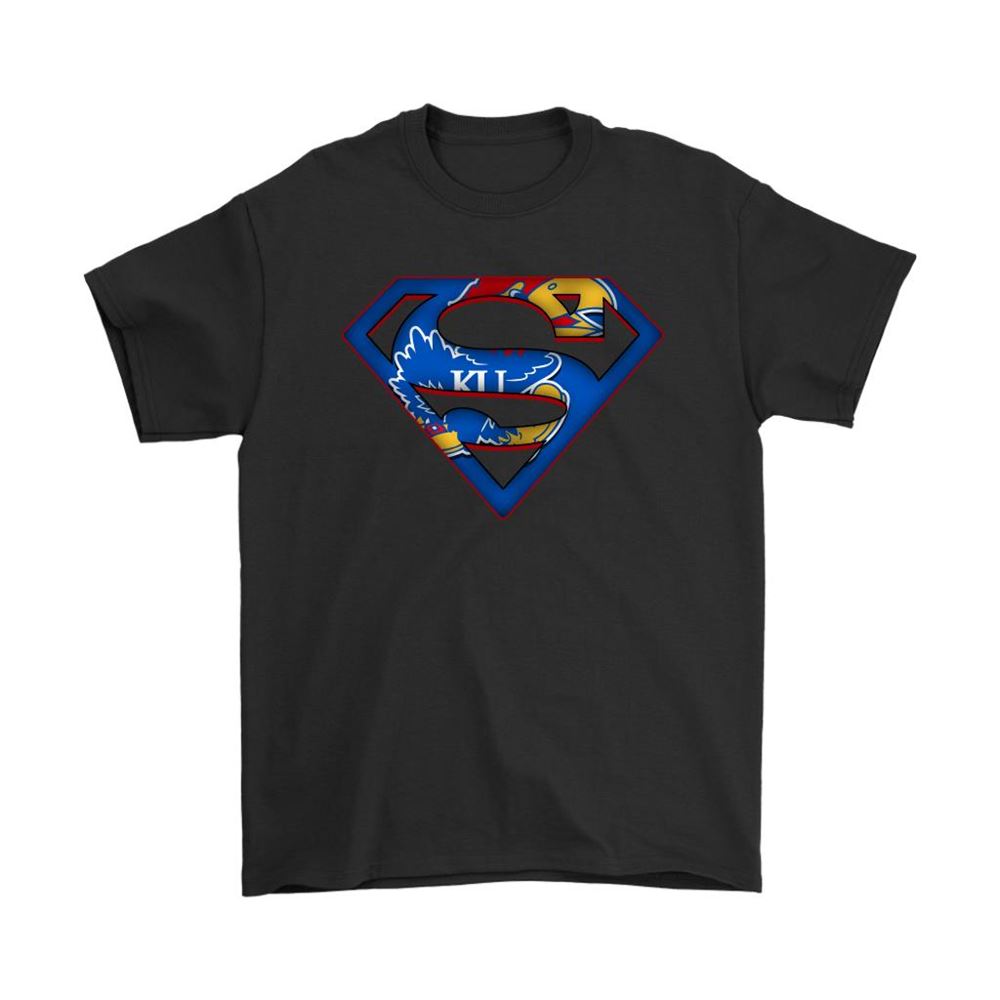 We Are Undefeatable The Kansas Jayhawks X Superman Ncaa Shirts