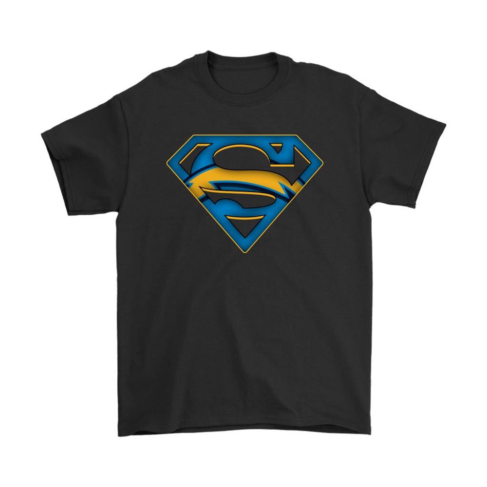 We Are Undefeatable The Los Angeles Chargers X Superman Nfl Shirts