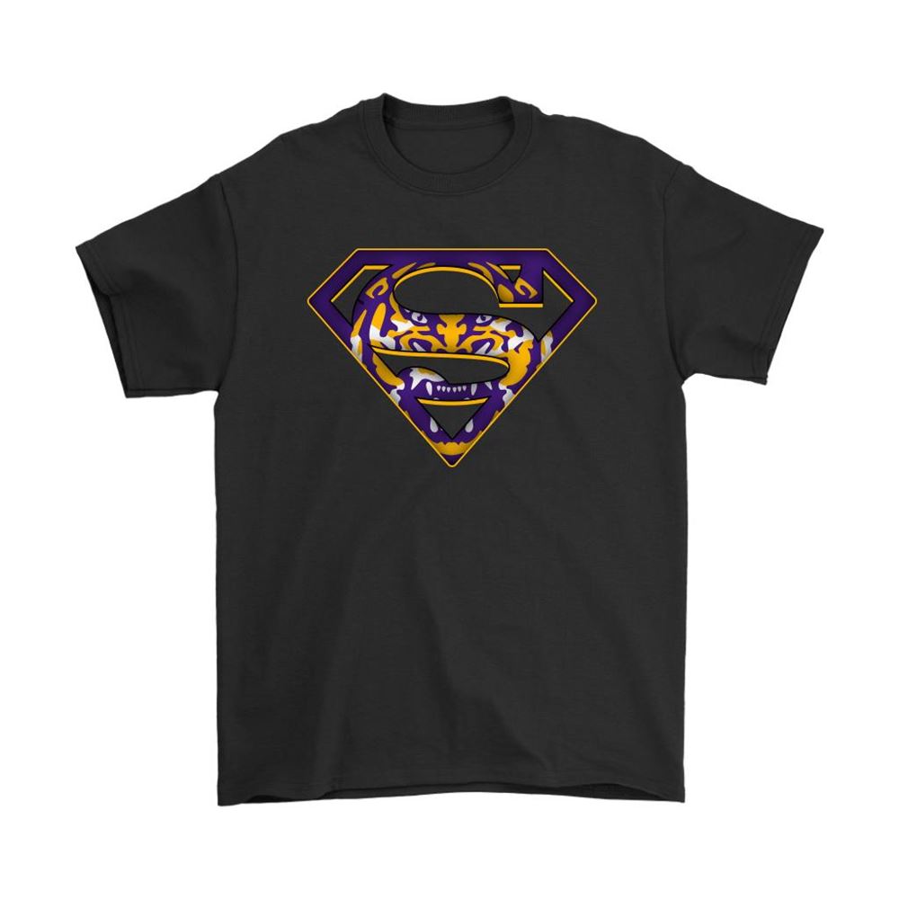 We Are Undefeatable The Lsu Tigers X Superman Ncaa Shirts