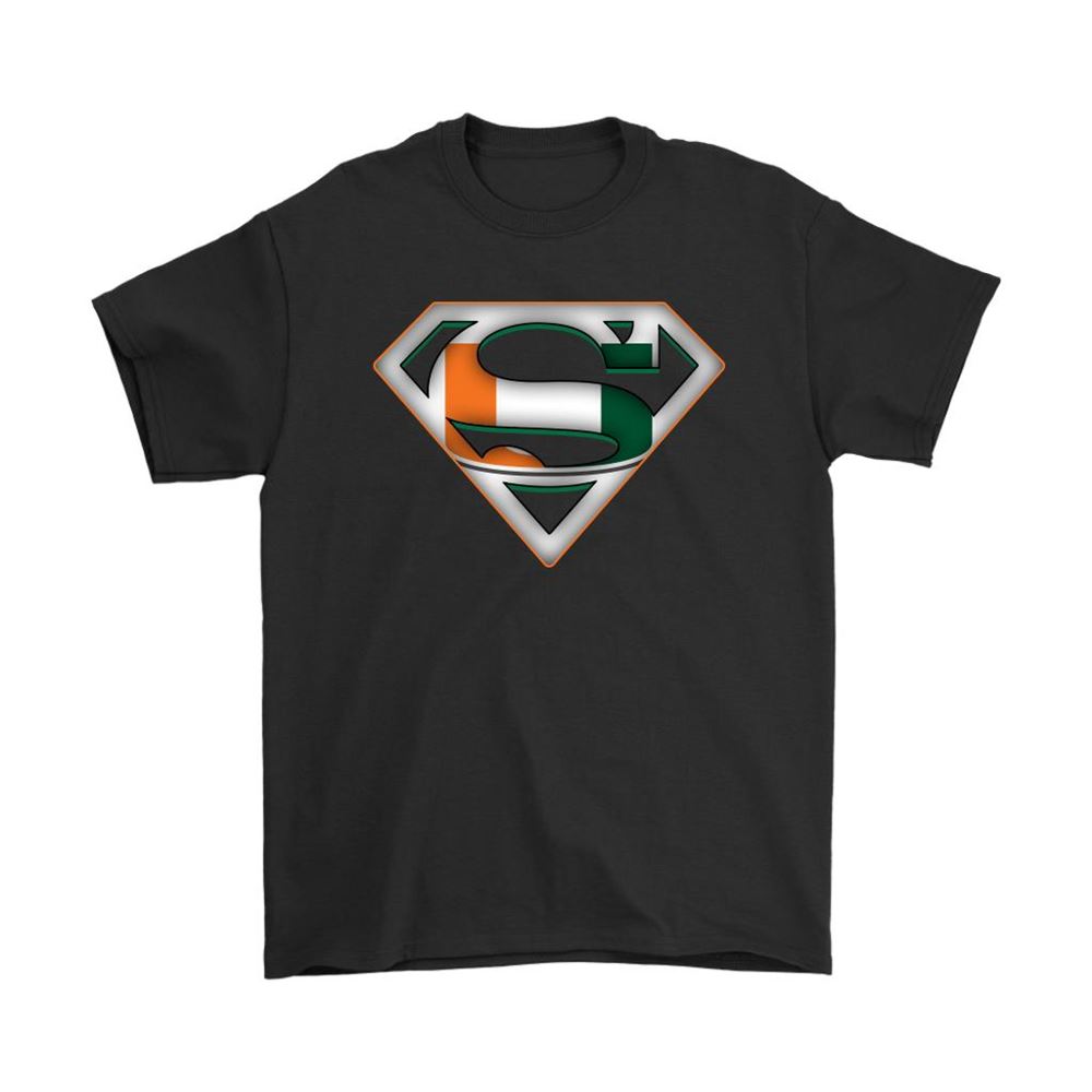 We Are Undefeatable The Miami Hurricanes X Superman Ncaa Shirts