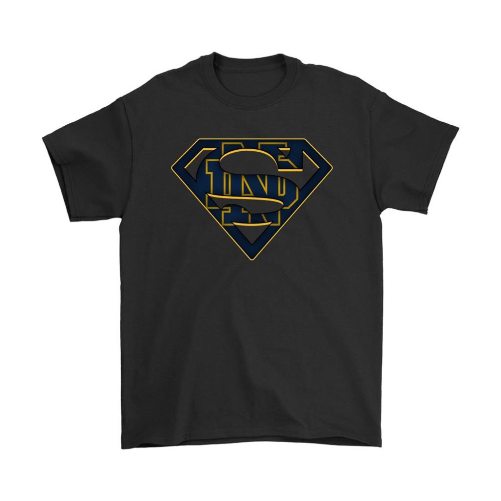 We Are Undefeatable The Notre Dame Fighting Irish X Superman Nfl Shirts