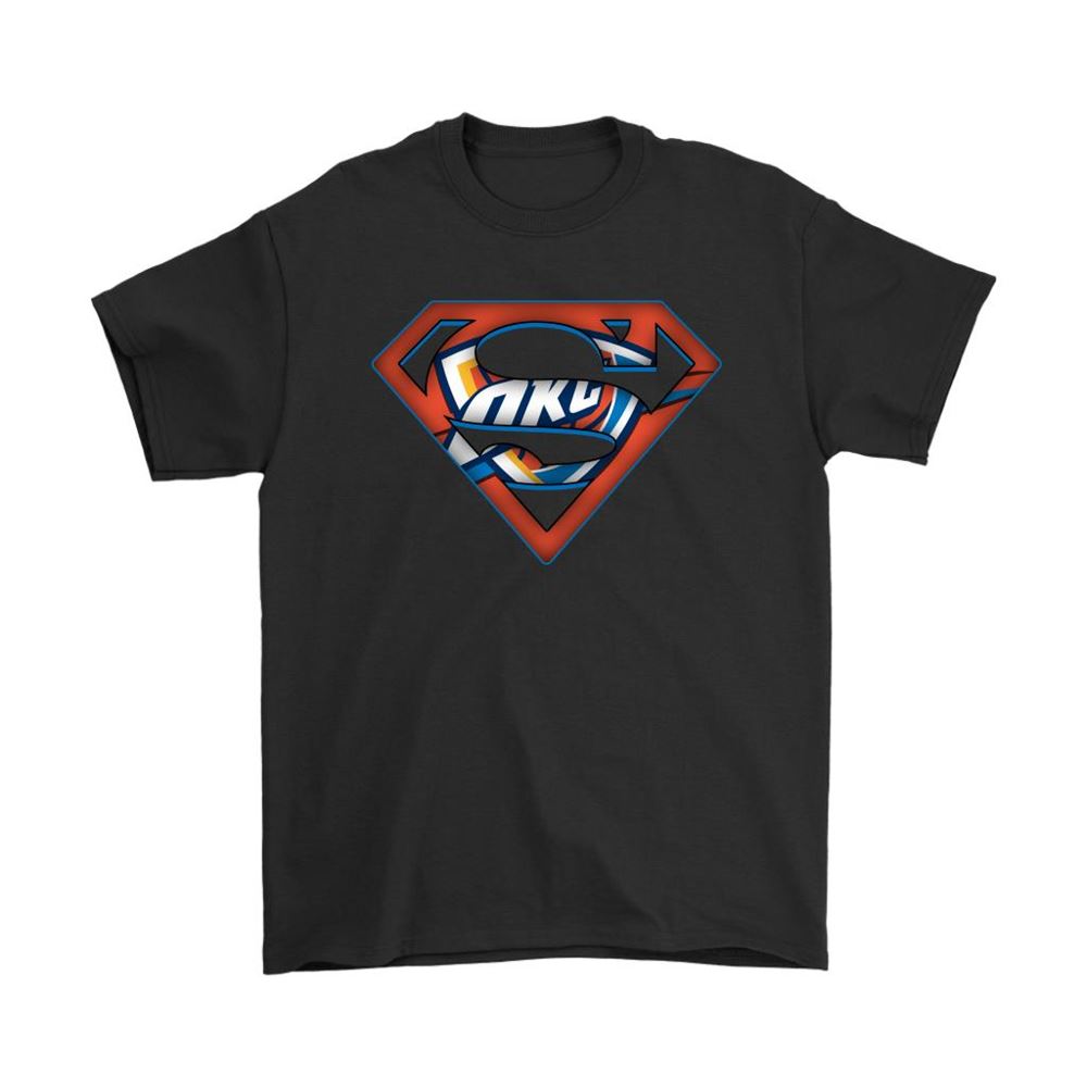 We Are Undefeatable The Oklahoma City Thunder X Superman Nba Shirts
