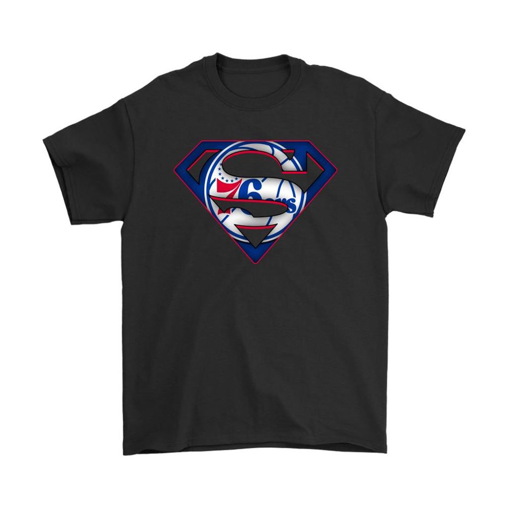 We Are Undefeatable The Philadelphia 76er X Superman Nba Shirts