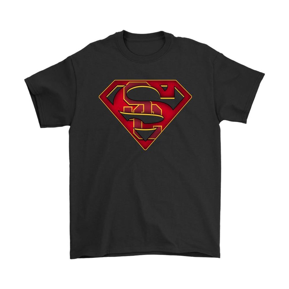 We Are Undefeatable The Usc Trojans X Superman Ncaa Shirts