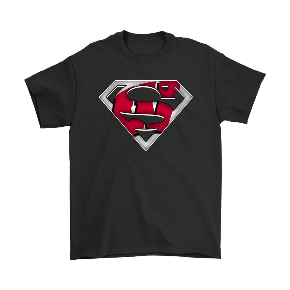 We Are Undefeatable The Wisconsin Badgers X Superman Ncaa Shirts