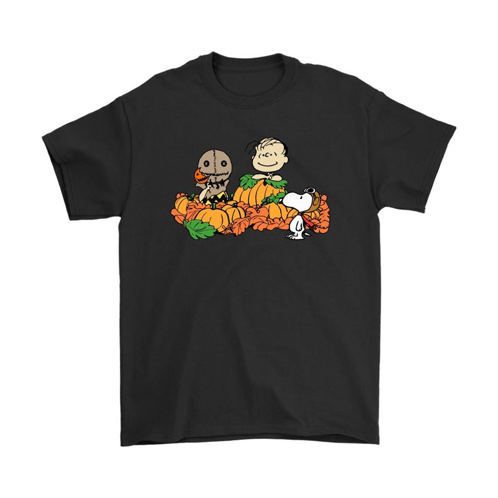 Welcome The Great Pumpkin Sam Brown Halloween Snoopy Shirts