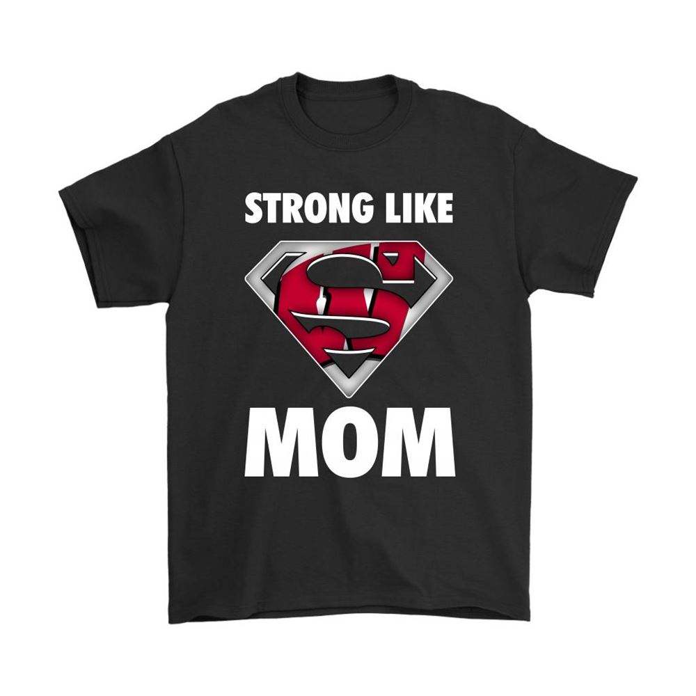 Wisconsin Badgers Strong Like Mom Superwoman Ncaa Shirts