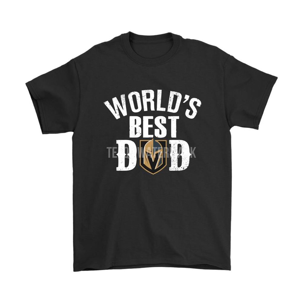 Worlds Best Dad Vegas Golden Knights Shirts