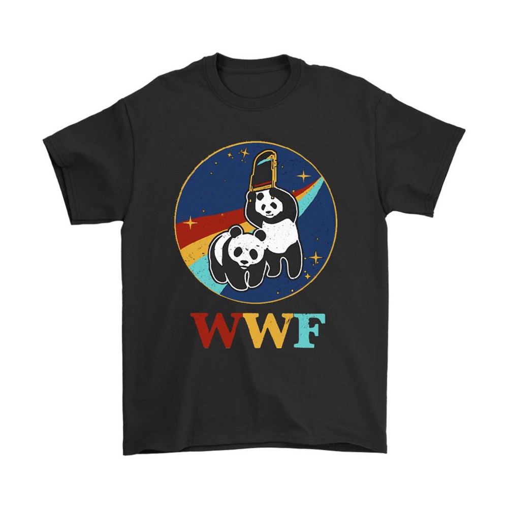 Wwf World Wide Fund Wwe Panda Wrestling Shirts