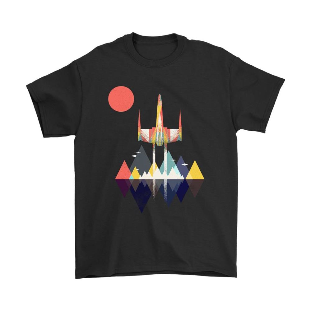 X-wing Starfighters Simple Color Scenery Star Wars Shirts
