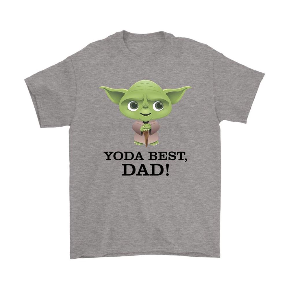 Yoda Best Dad Cute Star Wars Father Shirts
